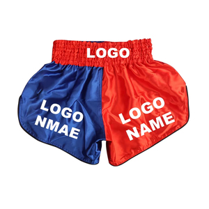 Pantalones Cortos de Boxeo de Poliéster Duraderos para Competición, Pantalones Cortos de Muay Thai Transpirables y Elásticos, Pantalones Cortos de Artes Marciales Casuales - Product Image 5
