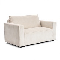 OEM ODM Übergroßes Modulares Schlafsofa Tiefe Sitzfläche Cord-Stoff mit Breiten Rippen Komfortabler Lounge-Sessel für Wohnzimmer