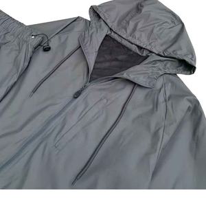 Windbreaker tracksuit comfortable breathable outfit for men and women designed for daily training workout and street style wear - Product Image 5