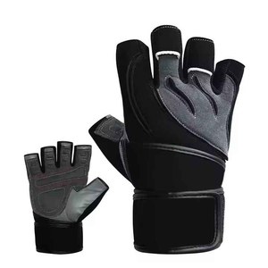 Gants de fitness unisexes Geo Brothers à demi-doigts, légers, en polyester respirant, antidérapants, pour la musculation, la remise en forme et le bodybuilding - Product Image 1
