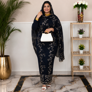 Tela de Algodón Sudanés Toub al por Mayor |   Tela de Voile 100% Algodón con Bordado Africano para Vestidos de Mujer, Estilo Tradicional para Eid - Product Image 2