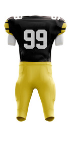 Custom Men's Football <b>Socks</b> Thin <b>Black</b> Yellow 99 Number Solid Pattern Polyester Breathable Eco-Friendly Winter Full Gear - Product Image 2