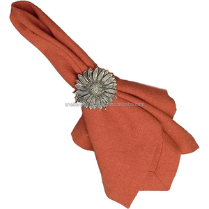 Servilletero decorativo con servilleteros de diseñador de cuentas de alta calidad con diferentes diseños Servilletero de lujo de la India - Product Image 2