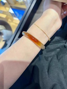 Brazalete de Resina, Joyería de Diseño, Brazalete de Resina Colorido, Regalo, Ámbar Irregular, Otros Tipos de Pulseras para Mujeres y Niñas - Product Image 4