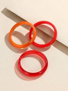 Bracelets classiques en résine acrylique pour femmes H a CRAFT, transparents et colorés, avec fleurs séchées, artisanat, anniversaire - Product Image 1