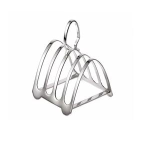 High standard quality fabulous metal toast holder <b>open</b> design allows you to quickly grab a slice without disturbing the others - Product Image 1