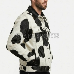 Top Trending Cowhide <b>Leather</b> <b>Jackets</b> For Men <b>Winter</b> Warm Best Selling Low Moq Men Cowhide <b>Leather</b> <b>Jackets</b> With Custom Packing - Product Image 4