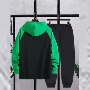 Survêtement d'hiver pour homme avec logo personnalisé, haut de gamme, style tendance, polyester/coton, respirant, coupe-vent, léger, décontracté, uni - Product Image 6