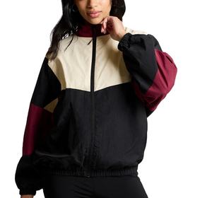 Veste coupe-vent en nylon décontractée à fermeture éclair, légère, ample et respirante pour femmes, de haute qualité, vente en gros, imperméable - Product Image 2