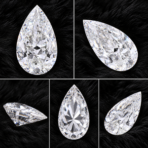 Diamant de laboratoire de 15,07 carats, forme poire, G VS1 |   Diamant CVD certifié IGI pour la fabrication de bijoux - Product Image 2
