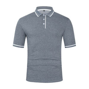 Work Shirts Anti-Wrinkle Design Your Own Embroidered Print Custom for Polo Shirts Polyester/Cotton High Quality Blank - Product Image 1