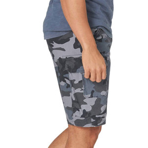 Men's Camouflage Cargo Bermuda Shorts Mid Waist Elastic Breathable Oxford Fabric Pockets Casual Style - Product Image 3