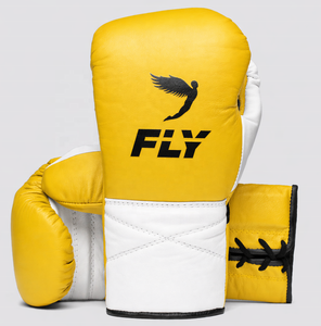 Gants de boxe Fly de qualité supérieure, très demandés, gants de boxe Muay Thai, gants d'entraînement en cuir durable, possibilité de personnaliser le logo et la couleur - Product Image 3