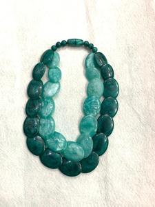 สร้อยคอลูกปัดเรซิ่นทำมือ เครื่องประดับแฟชั่นทันสมัยสำหรับผู้หญิง งานปาร์ตี้ จากอินเดีย ขายส่งจำนวนมาก สร้อยคอสำหรับทุกเพศ - Product Image 5