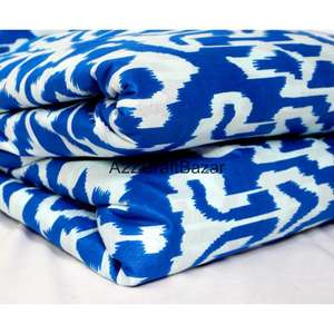 Tissu en coton pur 100 % fait main, imprimé au bloc, écologique et léger, pour vêtements de filles, robes et pyjamas – Vente en gros - Product Image 2