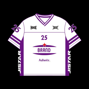 High Quality Customizable Teamwear American Football Jerseys <b>T</b>-<b>Shirts</b> Plus Size Summer Breathable Quick Dry Heat-Transfer - Product Image 3