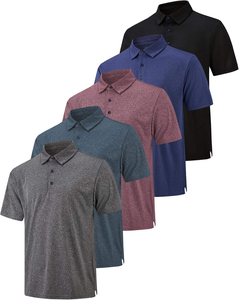 Nueva Camiseta Deportiva de Punto Ralf para Hombre, con Logotipo Bordado Personalizado con Nombre de País, Transpirable, de Manga Corta, para Golf - Product Image 6