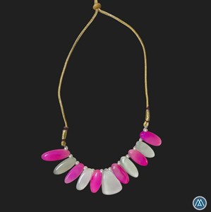 Collar con Colgante de Corazón de Piedras Preciosas Naturales de Primera Calidad, Estilo Étnico, Hecho a Mano, Joyería de Moda para Mujer, Más Vendido - Product Image 3