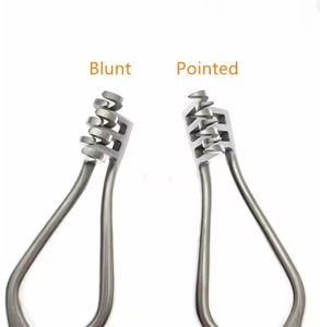 Retractor Weitlaner 2024, retractor óseo autoajustable, puntas de acero inoxidable con punta roma, instrumentos quirúrgicos ortopédicos con certificación CE - Product Image 5