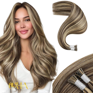 Supplier I Tip Vietnamese Remy Human Hair Extensions 100g Colored Nano <b>Ring</b> Attachment Double Drawn Ends Perm Ready - Product Image 6