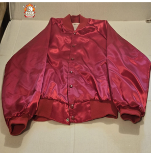 Chaqueta Bomber Roja Satinada para Hombre, Diseño Acolchado Estilo Vintage de los 90, Marca Hartwell, Hecha en EE. UU., 2025 - Product Image 2