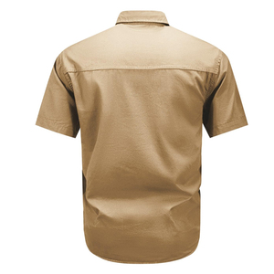 Camisa Táctica de Camuflaje Vintage Personalizada de Alta Calidad, Camisas Tácticas de Manga Corta Transpirables y Cómodas para Adultos - Product Image 2