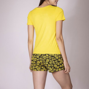 ชุดเซ็ตเสื้อผ้าถักคุณภาพพรีเมียมทันสมัยสำหรับผู้หญิง คอทรงโอ แขนสั้น ผ้าฝ้าย 100% สไตล์สตรีทแวร์ ชุดสองชิ้น กางเกงขาสั้นสำหรับฤดูร้อน - Product Image 3