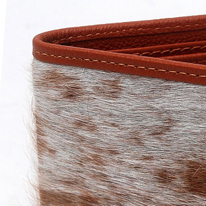 Porte-cartes de crédit et d'identité personnalisé pour hommes et femmes, étui portefeuille en cuir de vache véritable, porte-cartes de visite - Product Image 4