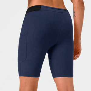 Custom <b>Mens</b> <b>Compression</b> <b>Shorts</b> Knitted Polyester Cotton Cargo Pocket Active Gym Cycling Running Tight <b>Shorts</b> OEM Service <b>Mens</b> - Product Image 3