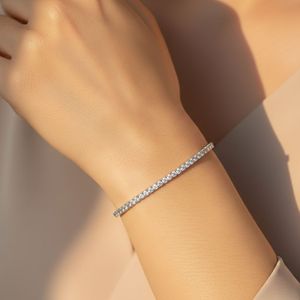 Pulsera de tenis de diamantes de 5.00 CTW, pulseras y brazaletes de moda, pulsera de tenis de diamantes cultivados en laboratorio, pulsera para hombre, pulseras para hombres - Product Image 1