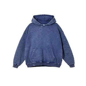 Sudadera con capucha de algodón extragrande personalizada al por mayor para hombre, sudadera con capucha de hombros caídos, precio de fábrica - Product Image 5