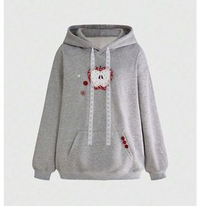 Blouson court zippé Y2K personnalisé pour femme, en polaire à capuche fourrée, clouté et à rivets, chaud pour l'hiver, style streetwear - Product Image 4
