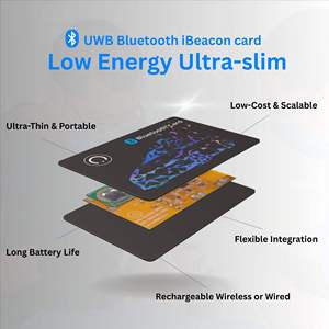 OEM ODM Low Energy For Bluetooth IBeacon For Indoor Positioning Employee Tracking Staff ID Card Communication &amp; Networking - Product Image 3
