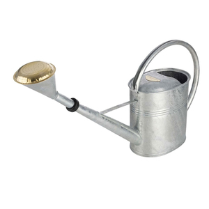 Arrosoir en métal noir, arrosoir de jardin en fer, arrosoir en acier galvanisé pour fournitures de jardinage, plantes d'intérieur et d'extérieur - Product Image 4