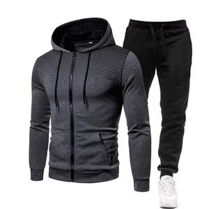 Men's High Quality <b>Long</b> <b>Sleeve</b> Athletic Sports <b>Set</b> Breathable <b>Gym</b> Fitness Tracksuit for Spring Outdoor Running & Jogging - Product Image 4