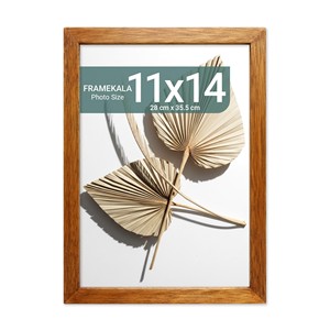 Handcrafted Walnut <b>Wood</b> <b>Picture</b> <b>Frame</b> 11x14 - Wholesale Photo <b>Frames</b> India - Product Image 1