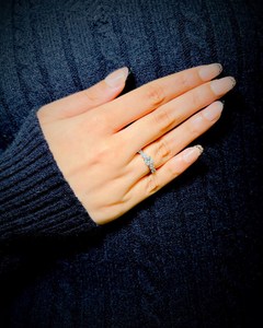 Modern Princess And Pear Cut Moissanite Five Stone <b>Ring</b> For Women's original <b>925</b> Sterling <b>Silver</b> Wedding Party Gift For Bride - Product Image 5