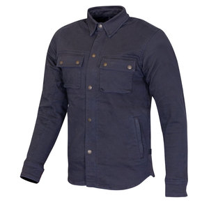High Quality Breathable Quick-Dry Winter Men's Denim Jacket <b>Stand</b> Collar Custom Front Logo Lightweight Men Denim Jacket - Product Image 1