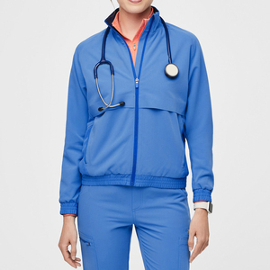 Chaquetas Médicas de Alta Calidad en Spandex y Poliéster para Mujer, Uniformes de Enfermería para Hospital, Chaquetas para Doctoras y Enfermeras de Clínica - Product Image 5