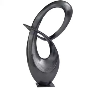 Gift Item Metal Sculpture Artistic Figurine <b>Decorative</b> Home Office <b>Table</b> <b>Decor</b> Accent Piece - Product Image 2