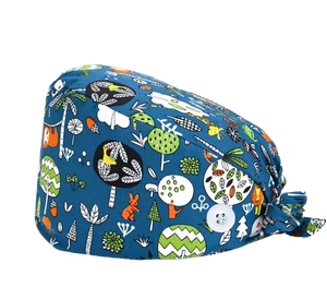 Wholesale Women <b>Scrubs</b> Cap Sets With Logo <b>Plus</b> <b>Size</b> Cleaning Hospital Doctors Nurse <b>Scrub</b> Cap Mens Nursing Cap - Product Image 4