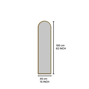 Espejo de pie sencillo, perfecto para decoración de esquinas en el hogar, oficinas, centros comerciales, estudios. Espejo de diseño limpio y para interiores modernos. - Product Image 6