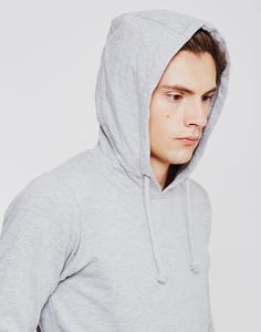 Sudaderas con capucha de algodón 100% en blanco para hombre con estampado de logotipo personalizado - Product Image 2