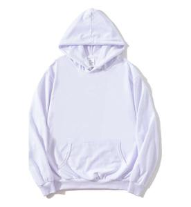 Prix de gros – Nouveaux sweats à capuche décontractés pour hommes, personnalisables avec logo, en polyester/coton, couleur unie, 350 grammes, collection automne - Product Image 4