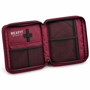 Organizador de Equipo de Árbitro, Bolsa Personalizada con Cierre y Múltiples Compartimentos para Tarjetas de Partido, Silbato, Cuaderno y Accesorios Pequeños - Product Image 2
