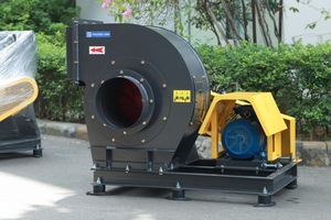 Ventilateur centrifuge à entraînement par courroie à vitesse variable CPL-3-4I pour l'extraction de poussières industrielles, protection du moteur - Product Image 4