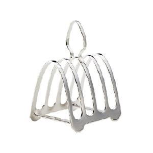 ที่วางขนมปังสแตนเลสแบบทันสมัย โครงสร้างแข็งแรง รองรับขนมปังแผ่นหนาและบางได้อย่างสม่ำเสมอ ป้องกันการเกิดหยดน้ำและทำให้ขนมปังนุ่ม - Product Image 4