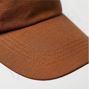 <b>Men</b> Baseball Caps Outdoor Sports Hand Embroidered Custom Logo Premium Cotton Breathable Adjustable <b>Sun</b> Protection Running Caps - Product Image 4