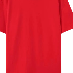 Camiseta de algodón de manga corta con cuello redondo informal para hombre, ligera, transpirable, de corte regular, básica - Product Image 2