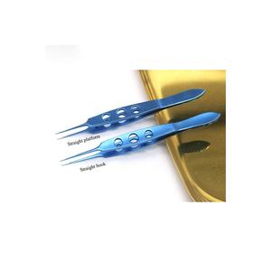 Castroviejo Universal Corneal Scissors Stainless Steel Anterior Ophthalmic Instrument Set for Eye Surgery By <b>Blush</b> Surgical - Product Image 4